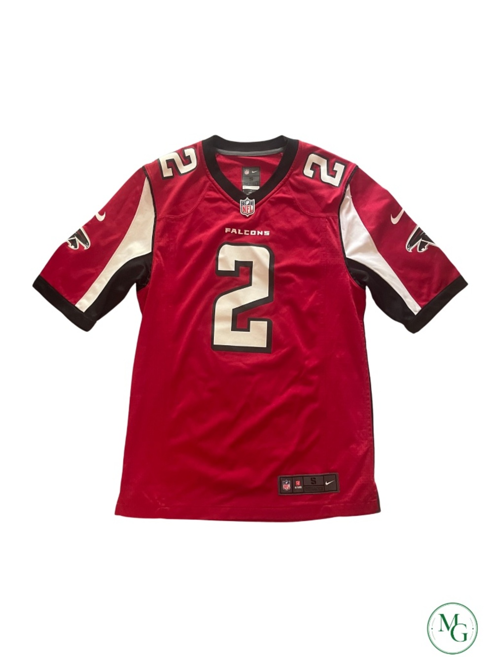 Nike Atlanta Falcons Matt Ryan #2 Football Jersey Mens Small Red On Field